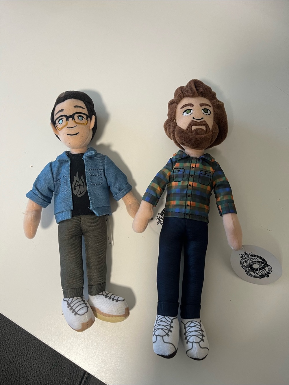 NWT Mythical Society Good Mythical Morning Plush Dolls NEW